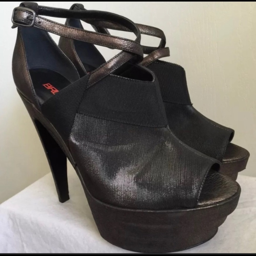 Bruno Frisoni Strappy Platform Heel